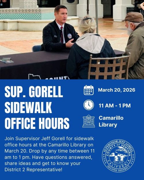 Supervisor Gorell Sidewalk Hours