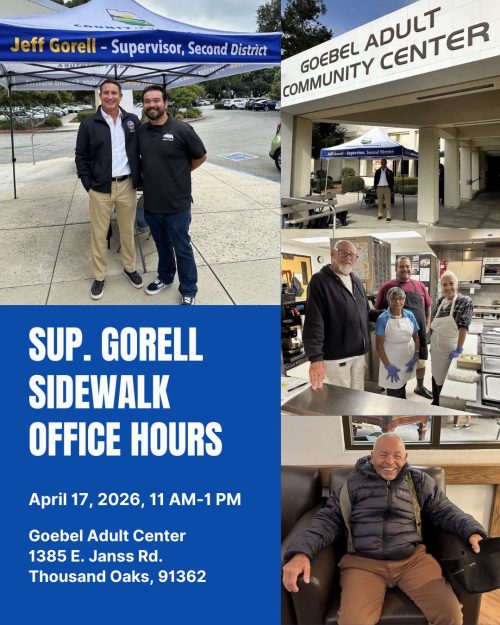 Supervisor Gorell Sidewalk Hours