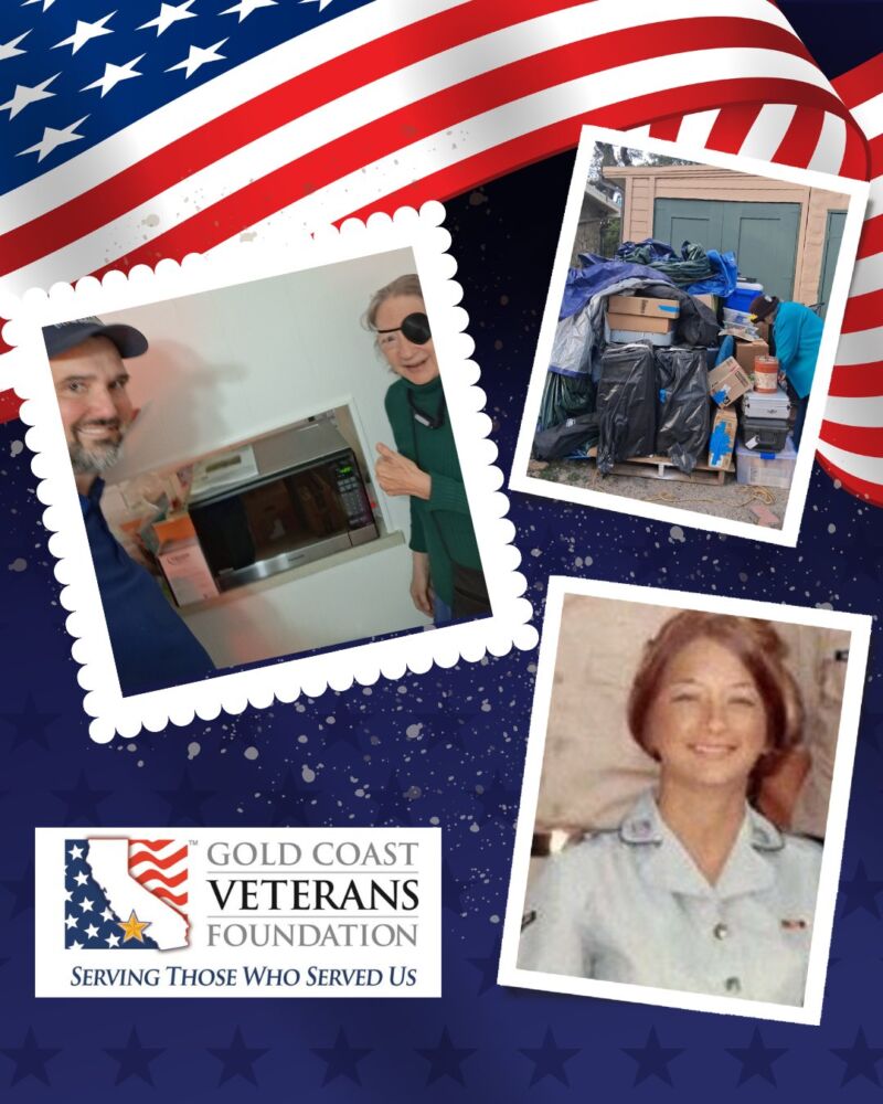 Image for the Tweet beginning: Air Force veteran Sharon was