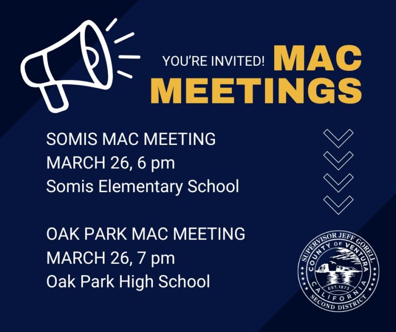 Image for the Tweet beginning: I'm hosting two Municipal Advisory