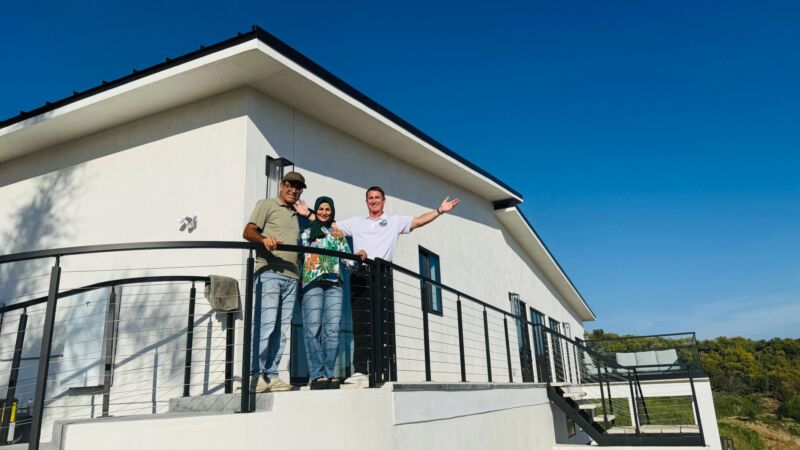 Image for the Tweet beginning: After losing their home in
