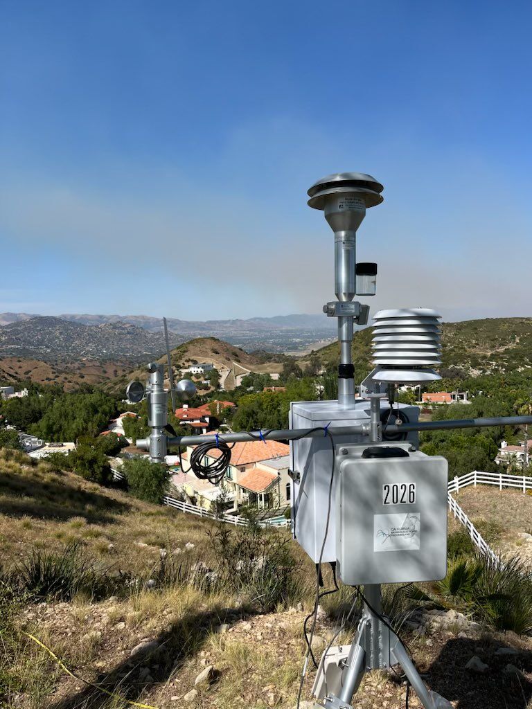 Image for the Tweet beginning: Sandy Fire Air Monitoring Update