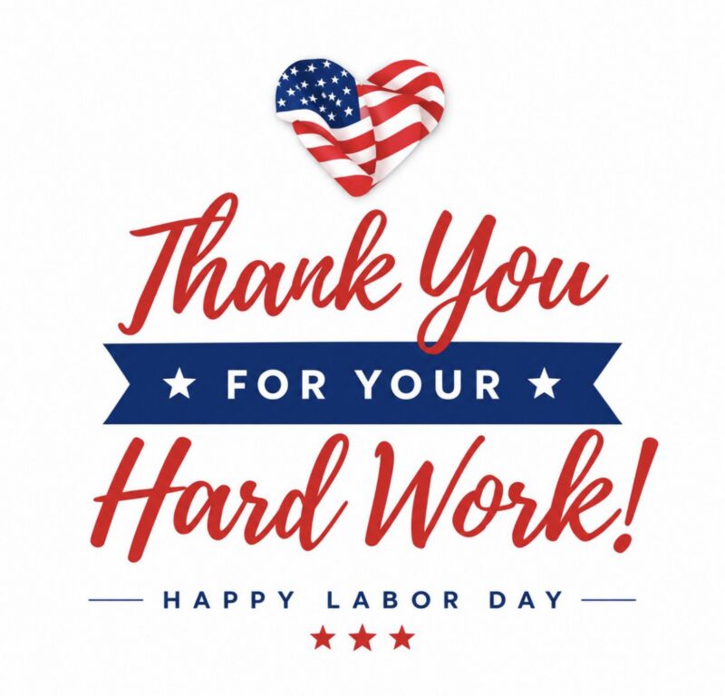 Image for the Tweet beginning: Happy Labor Day! Today we