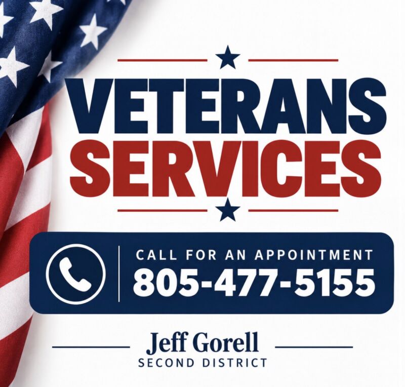 Image for the Tweet beginning: Veterans Services are available every